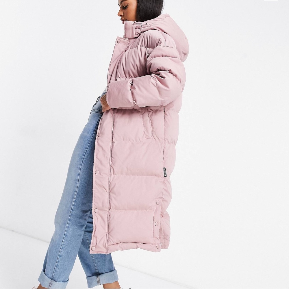 Missguided longline puffer coat BRAND NEW